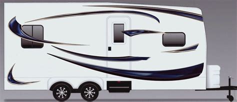 RV Trailer Camper Motorhome Large Vinyl Decals/Graphics