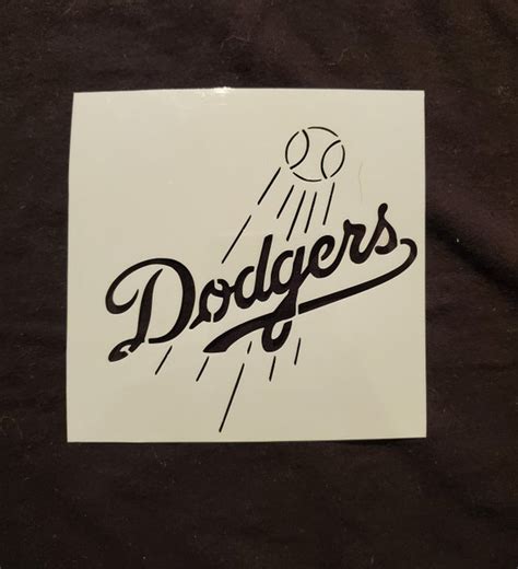 LA Dodgers Stencil Bundle | Etsy