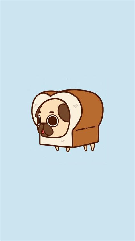 Kawaii Pug Wallpapers - Wallpaper Cave