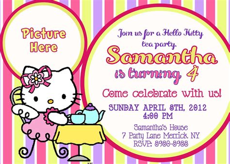 Free Printable Hello Kitty Birthday Party Invitations | Download Hundreds FREE PRINTABLE ...