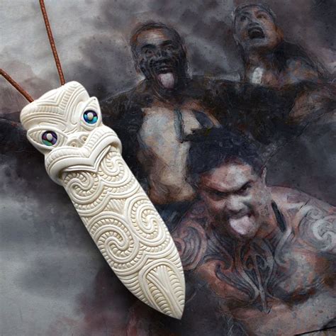 The Mighty New Zealand Maori Taiaha. $60. | Shrines art, Bone carving ...