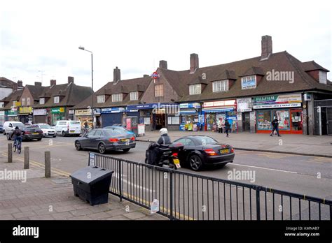 Kingsbury Station on Kingsbury High Street, London, United Kingdom ...