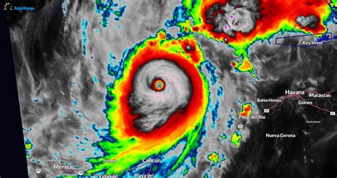 Hurricane Milton satellite image shows 'creepy' skull-like shape before ...