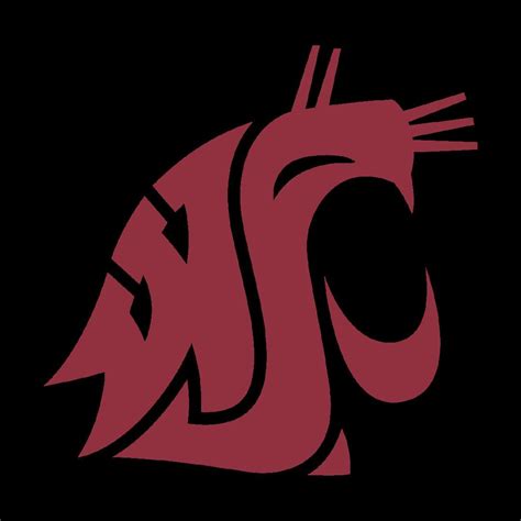 The Washington State University Cougars logo. Combined "WSU" with a cougar silhouette! - AdPorn