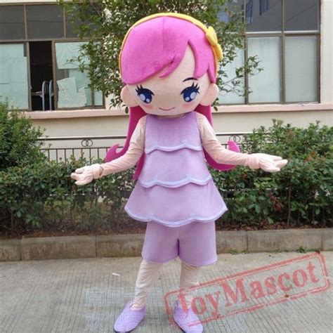 Girl Mascot Costume For Adullt & Kids | Mascot costumes, Costume birthday parties, Costumes