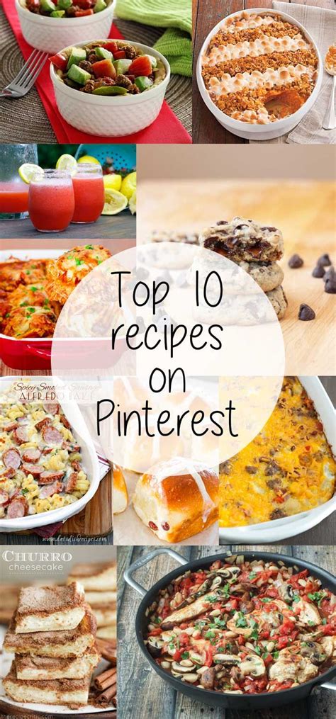 My Top 10 Recipes on Pinterest | Top rated dinner recipes, Popular dinner recipes, Recipes