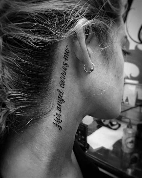 Tattoos Behind Ear Down Neck - My Tattoo