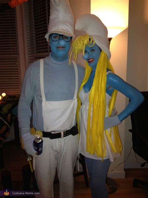 Handy Smurf and Smurfette Costume - Photo 2/3