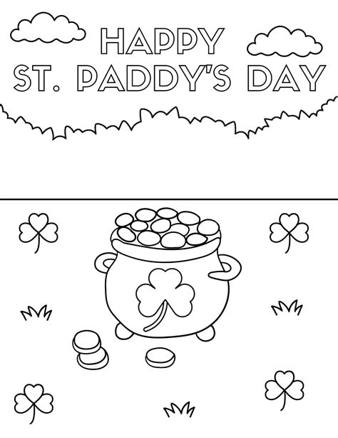 20 Free St Patrick’s Day Coloring Pages for Kids