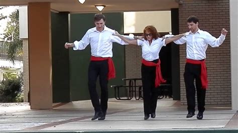 USF Health Cultural Fiesta Zorba the Greek Sirtaki dance December 2013 ...