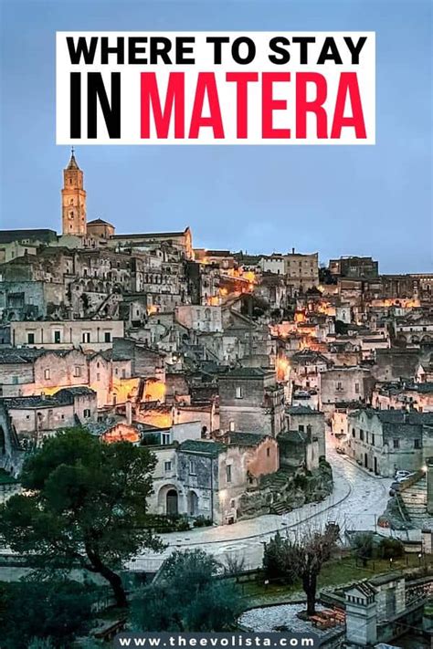 12 Best Cave Hotels in Matera Italy