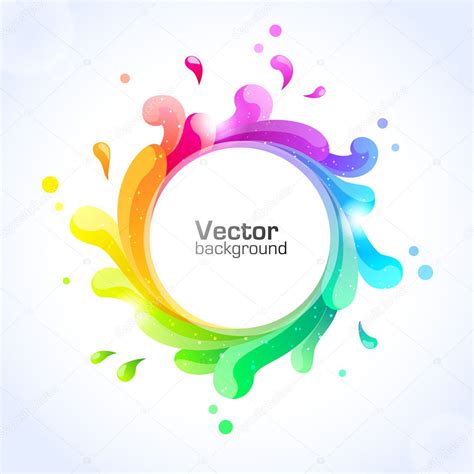 Rainbow splash background Stock Vector by ©Jack1e 31750959