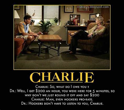 Nsaney'z Posters II: Charlie Harper: Psychiatrist Visit