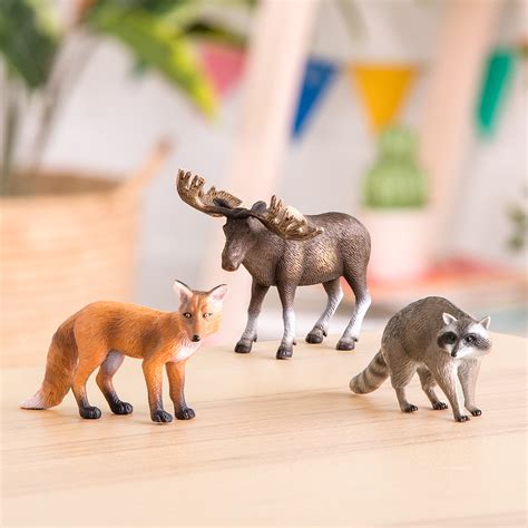 Forest Animals | Animal Toys for Kids, Wild Animals, Plastic Animal Toys