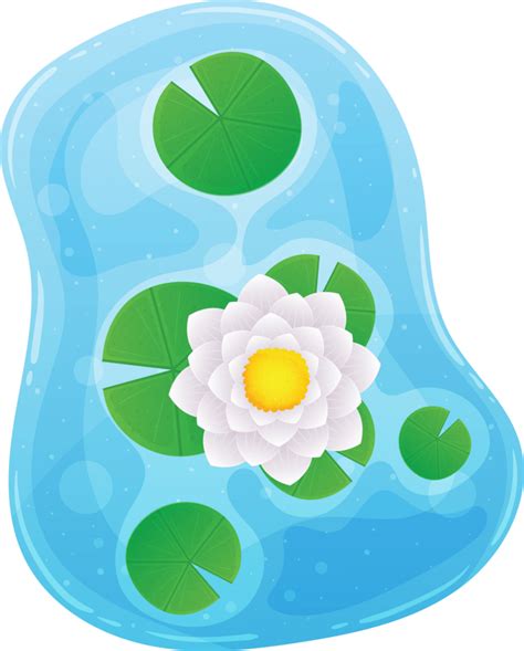 Water lily clipart 26750586 PNG