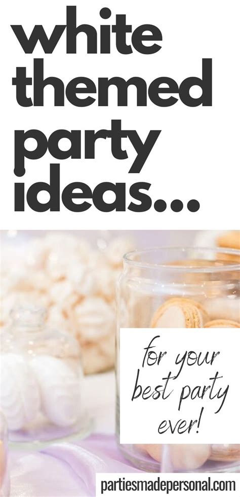 White Party Themes (for your best party ever) in 2023 | White party ...