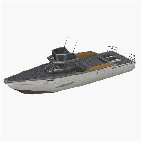 Patrol boat model - TurboSquid 1676189