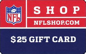 Gift Card: Nflshop.com (NFL - (Various Football Teams), United States ...