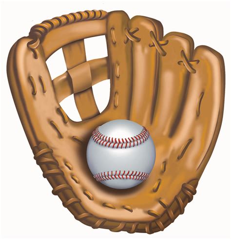 Softball Glove Drawing at GetDrawings | Free download