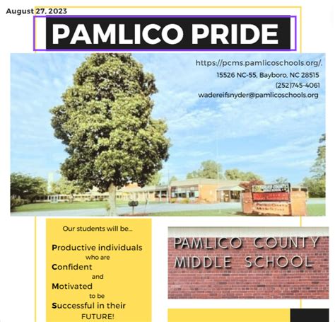 The Pamlico Pride | Pamlico County Middle School