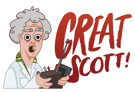 Great Scott! - Back to the Future on Behance