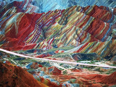 10 Places You Have to See to Believe | Rainbow mountains china, Zhangye ...