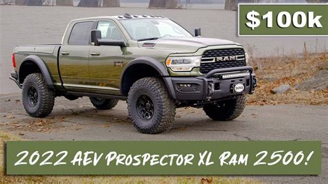 2022 AEV Prospector XL Ram 2500 | The Dream $100k Pickup Truck - YouTube