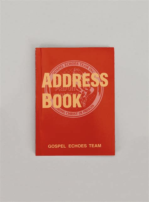 Address Book - Gospel Echoes Canada West