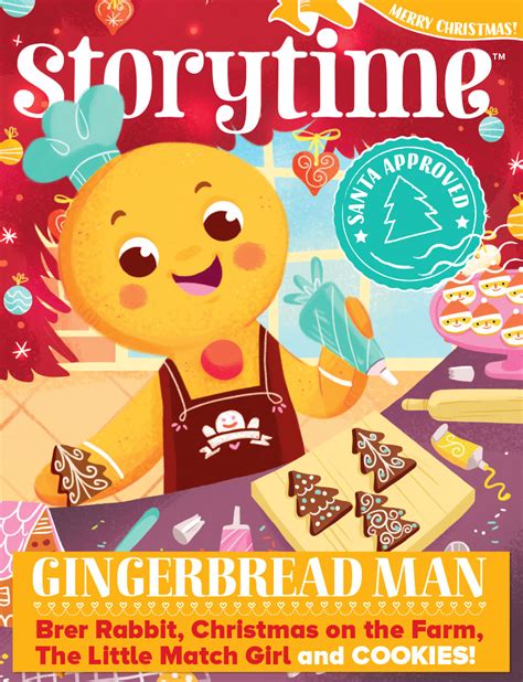 You Can't Catch the Gingerbread Man! | Storytime Magazine | Classic Stories for Kids to Read ...