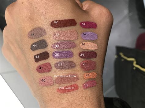 Swatches of Sephora's New Cream Lipstain Shades on NC40-45ish skin! : r ...