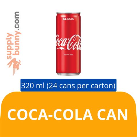 Coca-Cola Can (320ml x 24 cans) (sold per carton) Coca-Cola Tin — HORECA Suppliers | Supplybunny