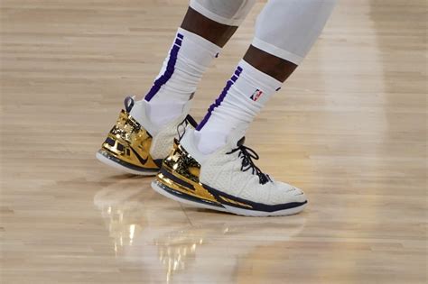 Lakers photos: Nike LeBron 18 colorways throughout the season