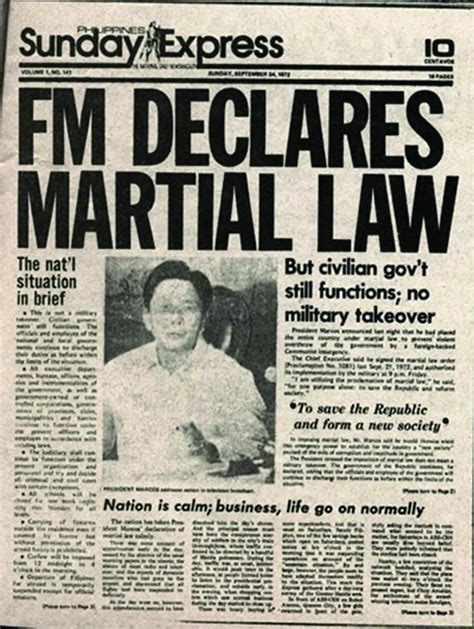 Compensate Marcos Martial Law human rights victims - The Philippine Times