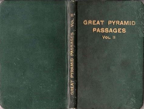 The Great Pyramid Passages and Chambers, Volume II by Morton Edgar ...