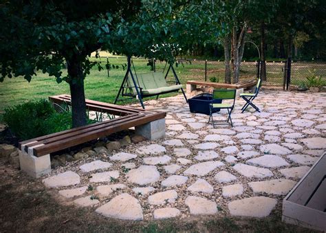 DIY Patio on a budget (cheap) | Patio, Flagstone patio, Diy patio