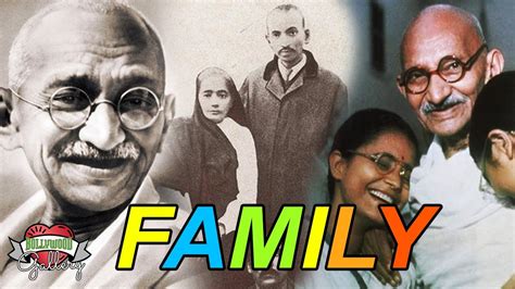 Mahatma Gandhi Family Photo