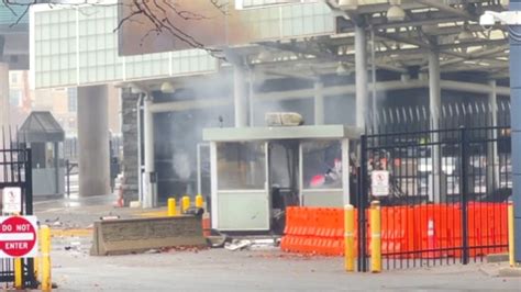 Rainbow Bridge between US, Canada closed following vehicle explosion ...