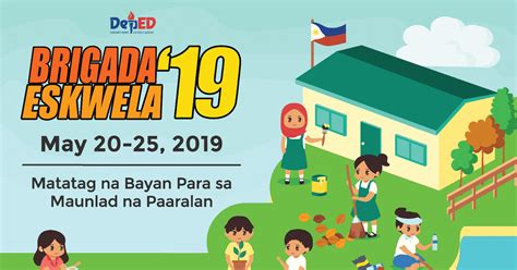 2019 Brigada Eskwela Official Banner, Logo, Shirt Design and Manual - TeacherPH