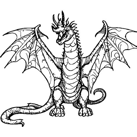 Dragon Coloring Page Cute Dragon With Nature Green Gr - vrogue.co