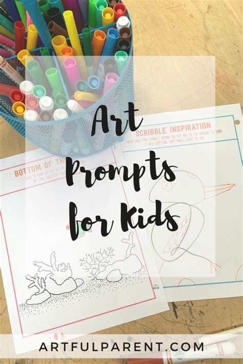 13 Art Prompts for Kids to Foster Creativity – All American Holiday