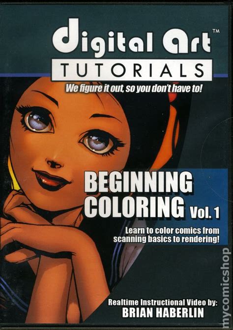 Digital Art Tutorials: Beginning Coloring DVD (2015 Image) comic books