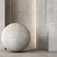 Facade Tile Texture - 4K - Seamless - Vol6 - Tile - 3D model