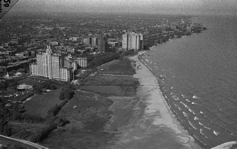 Uptown Chicago History: Aeriel Edgewater, Chicago, from North of Foster