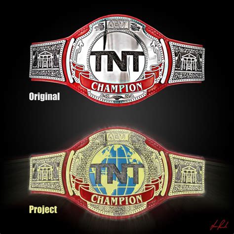 AEW | TNT Championship Idea | Pro wrestling, Professional wrestling, Njpw