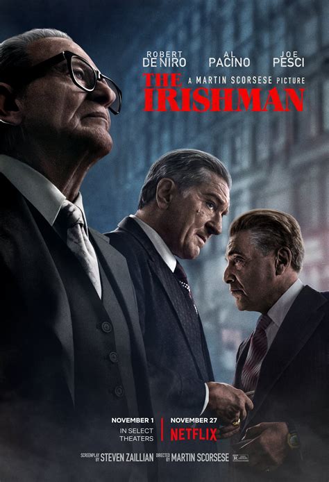 The Irishman (2019) Poster #2 - Trailer Addict