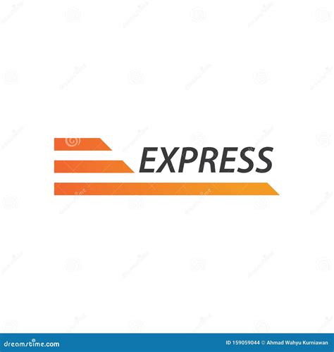 Express Delivery logo stock vector. Illustration of brand - 159059044