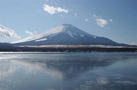 Mt. Fuji And Lake Yamanaka In Winter Photograph by Toyofumi Mori - Pixels