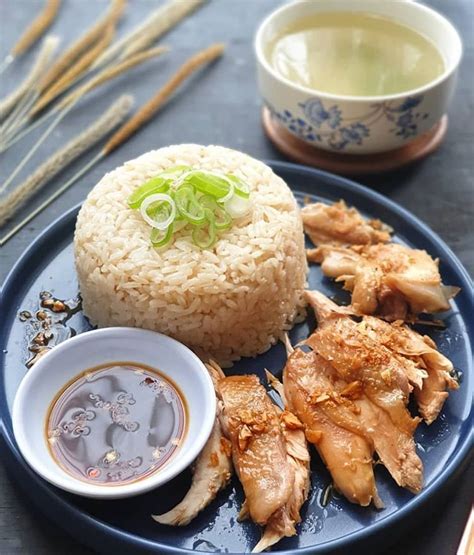 Resep Nasi Ayam Hainan Rice Cooker : Nasi Ayam Pek Cam Kee Rebus ...