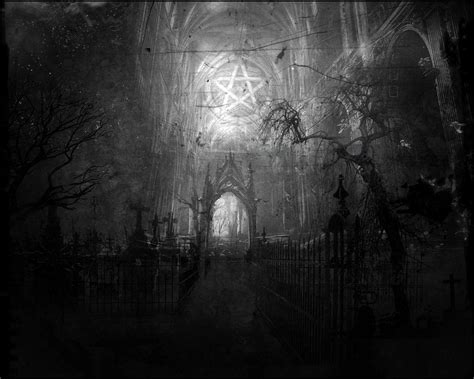 Dark Graveyard Art