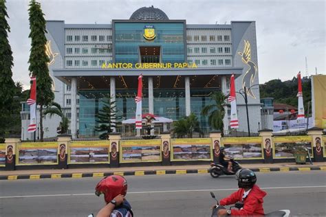 Pemprov Papua sebut peresmian Kantor Gubernur Papua ditunda - ANTARA ...